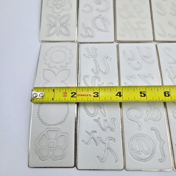 Cuttlebug Harmony Alphabet Die Set 12 Dies Provo Craft Scrapbooking Card Making - Picture 8 of 9